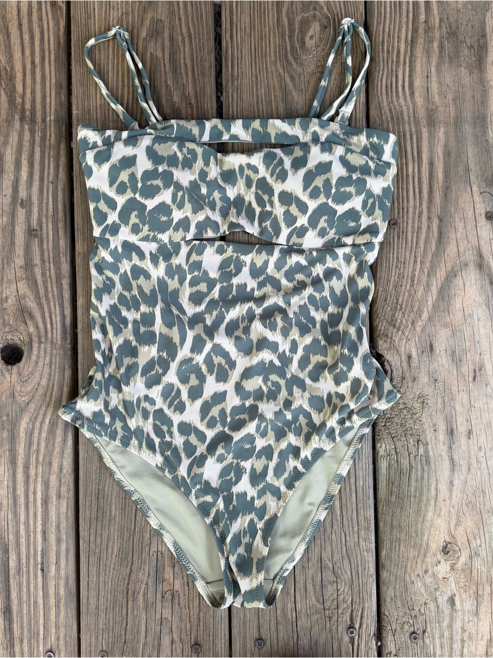 Aerie Cheetah One Piece Swimsuit